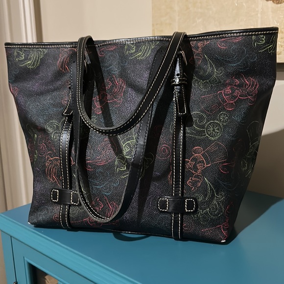 Dooney & Bourke black Disney shoulder bag - Picture 3 of 16